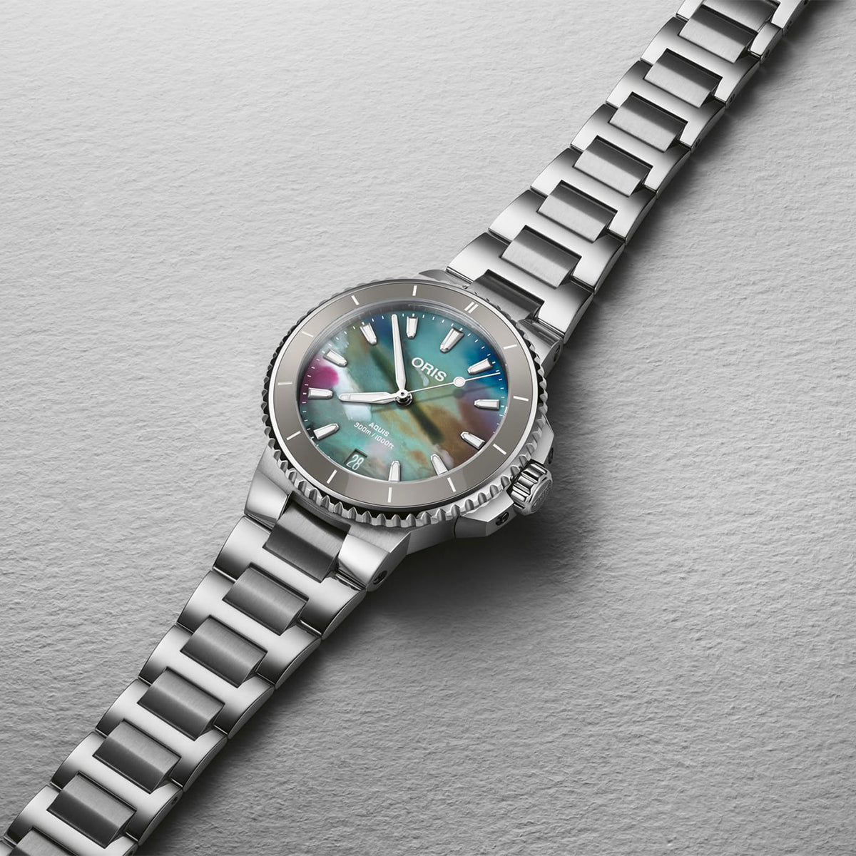 multicolor dial oris automatic watch