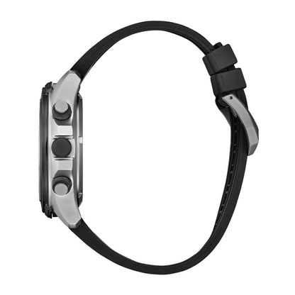 Citizen Men's Promaster Land Eco-Drive Stainless Steel Watch with Black Dial & Polyurethane Strap