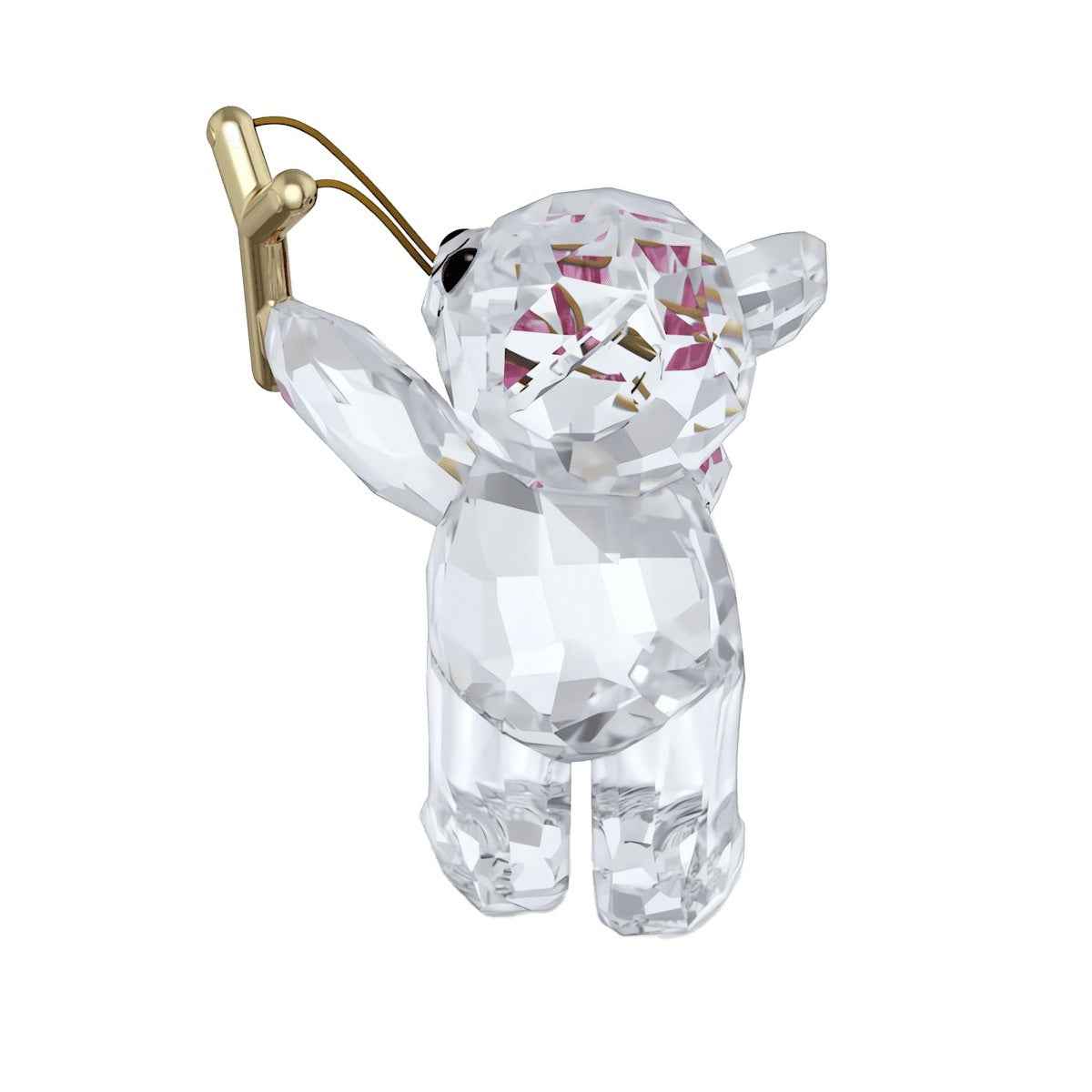 Swarovski Kris Bear Sending You Love Figurine close-up detail