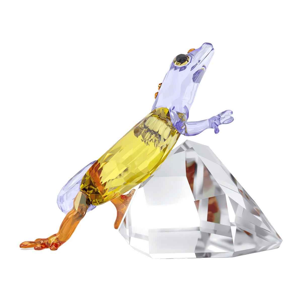 Swarovski Idyllia Gecko Figurine front view