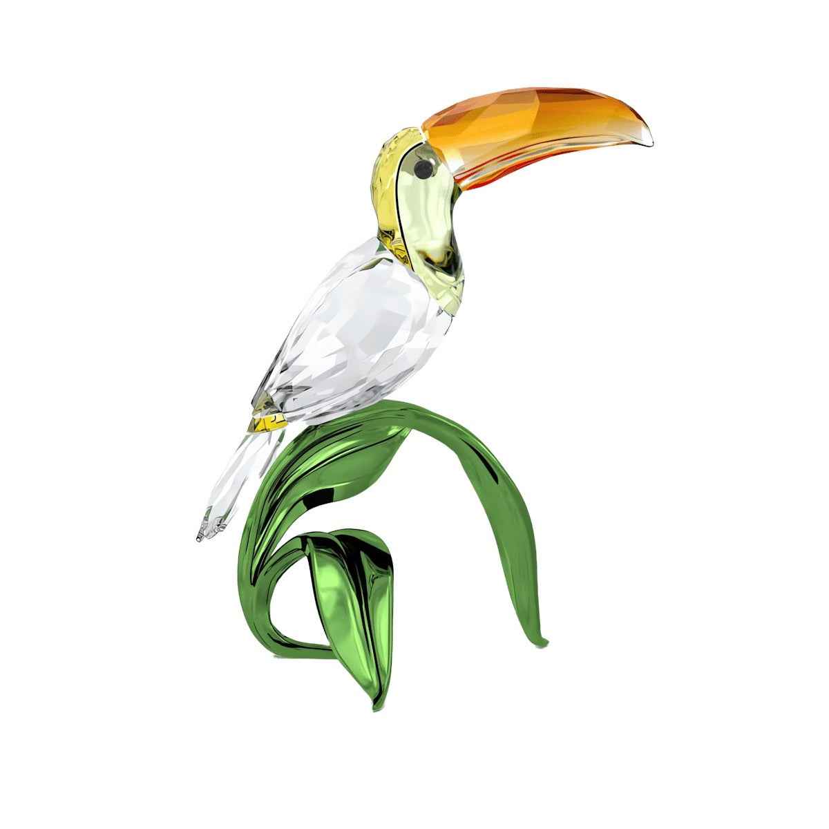 Swarovski Idyllia Toucan Figurine close-up detail
