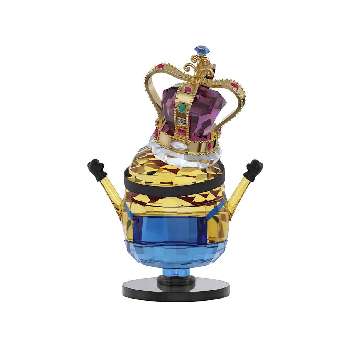Swarovski Minions King Bob Figurine close-up detail