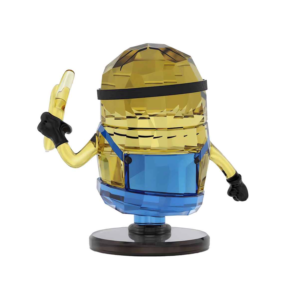 Swarovksi Minions Stuart Figurine close-up detail