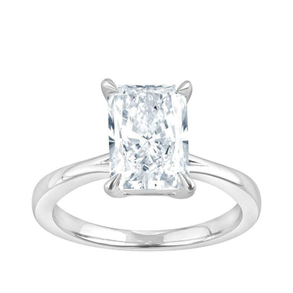 Adamante 3 ct. tw. Lab-Grown Radiant Cut Diamond Solitaire Engagement Ring in 14K White Gold