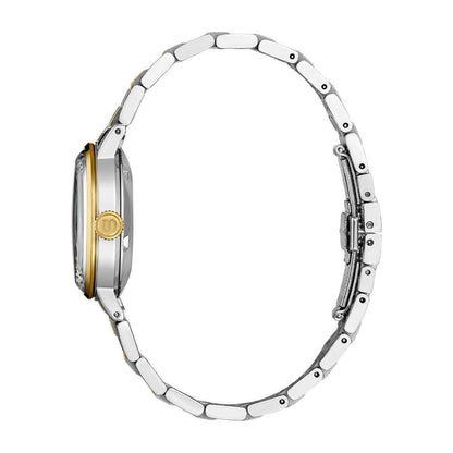 Seiko Ladies' Presage Cocktail Time Automatic Two-Tone Stainless Steel Watch with Champagne Dial