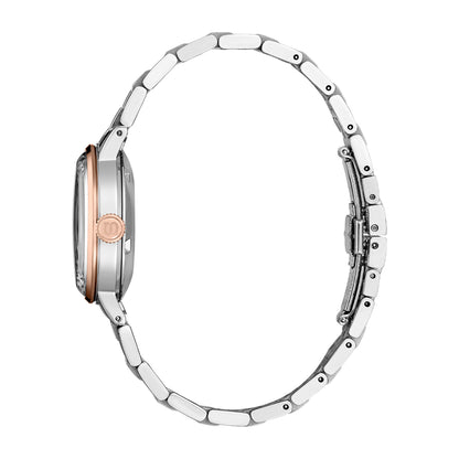 cocktail time pink dial seiko ladies' watch