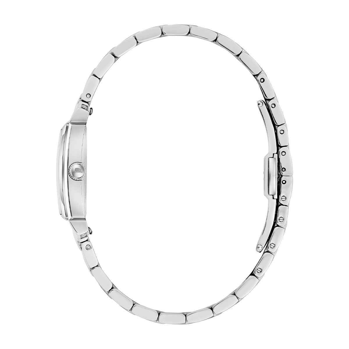 Bulova Ladies' The Very Thought Of You Quartz Stainless Steel Watch with Black Dial