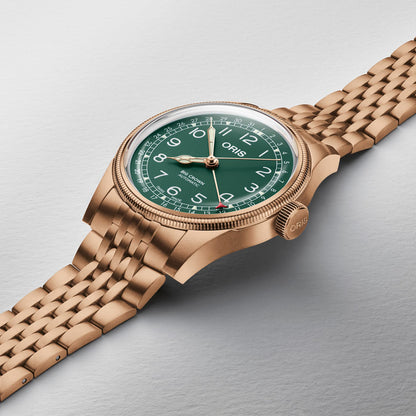 crown bronze automatic oris watch