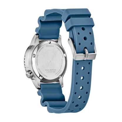 Citizen Men's Promaster Dive Eco-Drive Stainless Steel Watch with Blue Dial & Polyurethane Strap