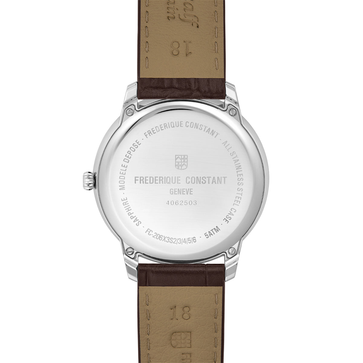 Frederique Constant ladies' quartz round watch alt 2