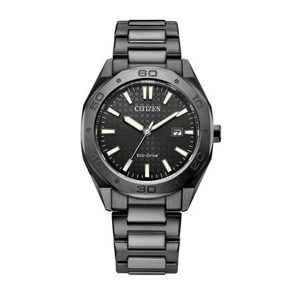 Citizen Men's Odyn Eco-Drive Gray Stainless Steel Watch with Gray Dial