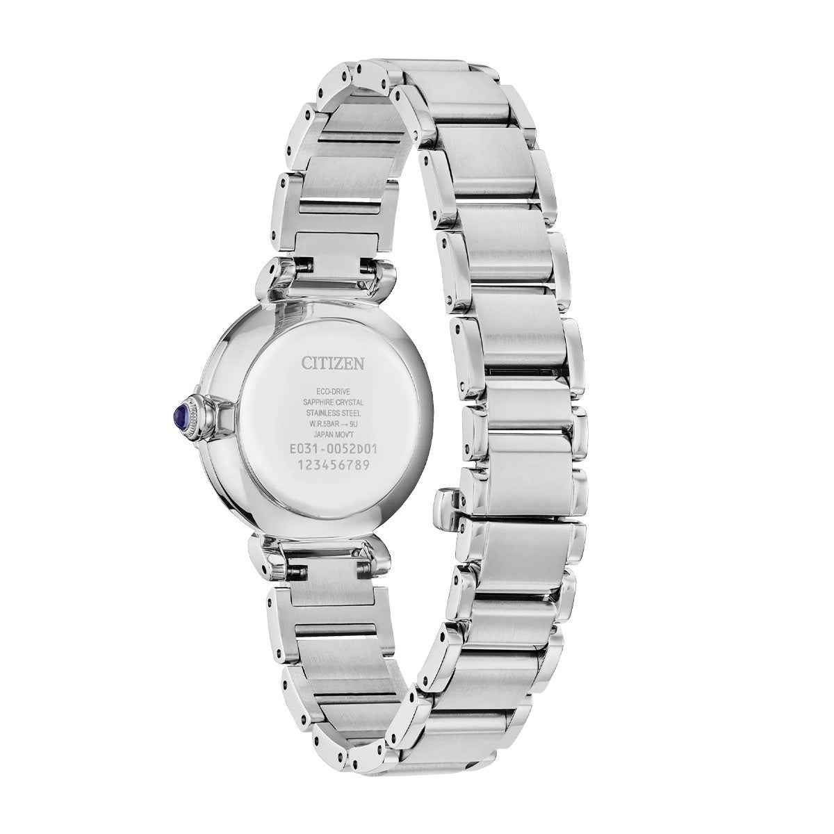 Citizen Ladies' L Mae Quartz Stainless Steel Watch with Blue Dial