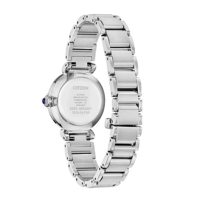 Citizen Ladies' L Mae Quartz Stainless Steel Watch with Blue Dial