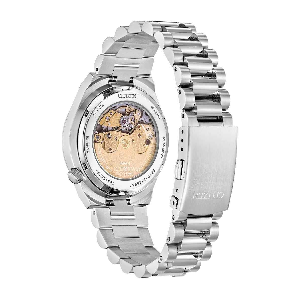 Citizen Men's Tsuyosa Automatic Stainless Steel Watch with Blue Dial