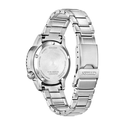 Citizen Men's Promaster Dive Eco-Drive Stainless Steel Watch with Purple Dial