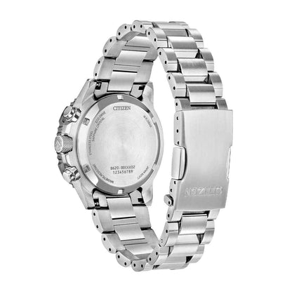 Citizen Men's Promaster Navihawk Eco-Drive Stainless Steel Watch with Green Dial