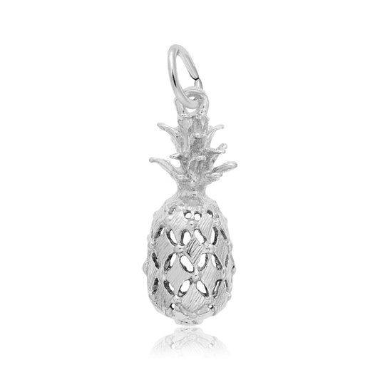 Pineapple Charm in Sterling Silver