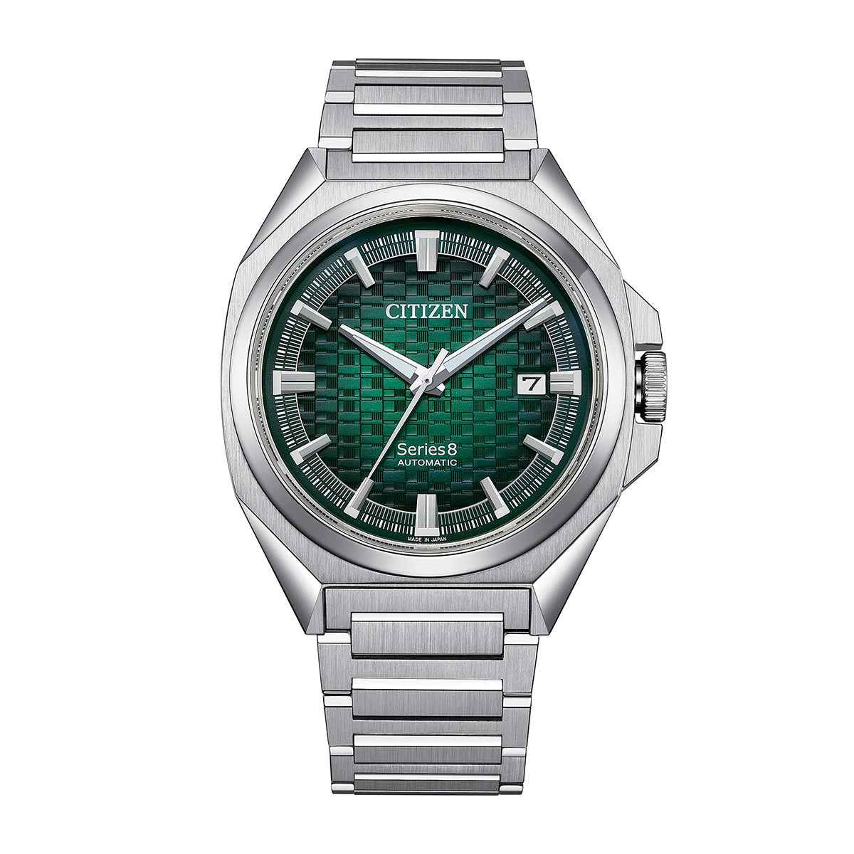 Citizen Men's Series8 831 Automatic Stainless Steel Watch with Green Dial