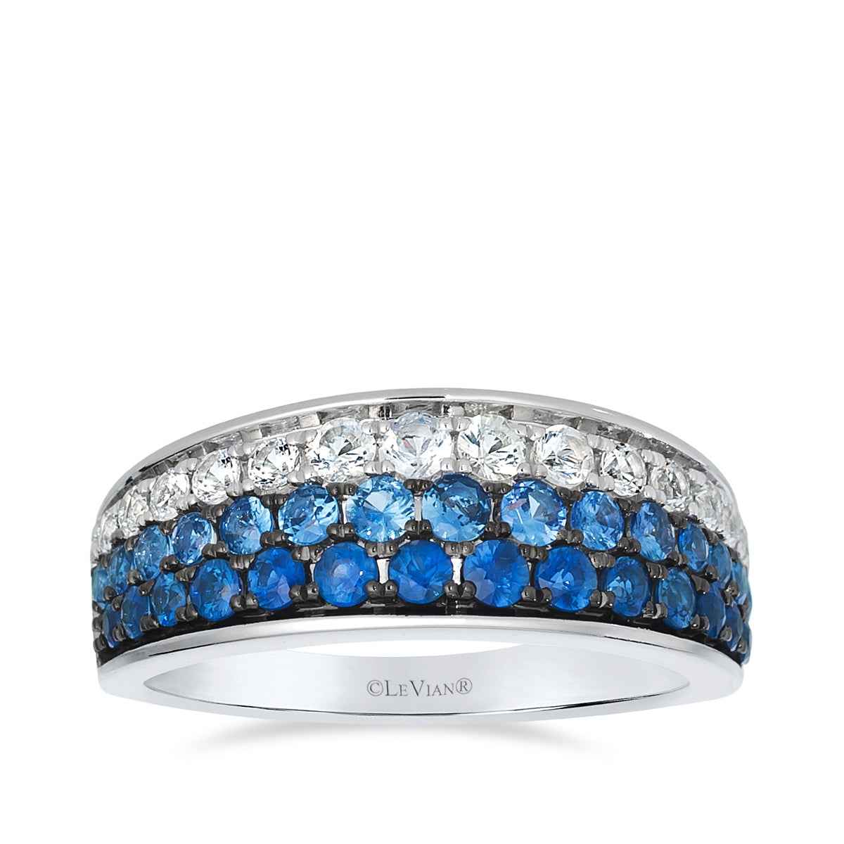 Le Vian Blueberry & Vanilla Sapphire Ring in 14K Vanilla Gold