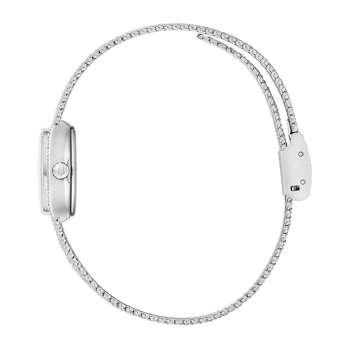 Bulova Ladies' Goddess of Time Quartz Stainless Steel Watch with Blue Dial