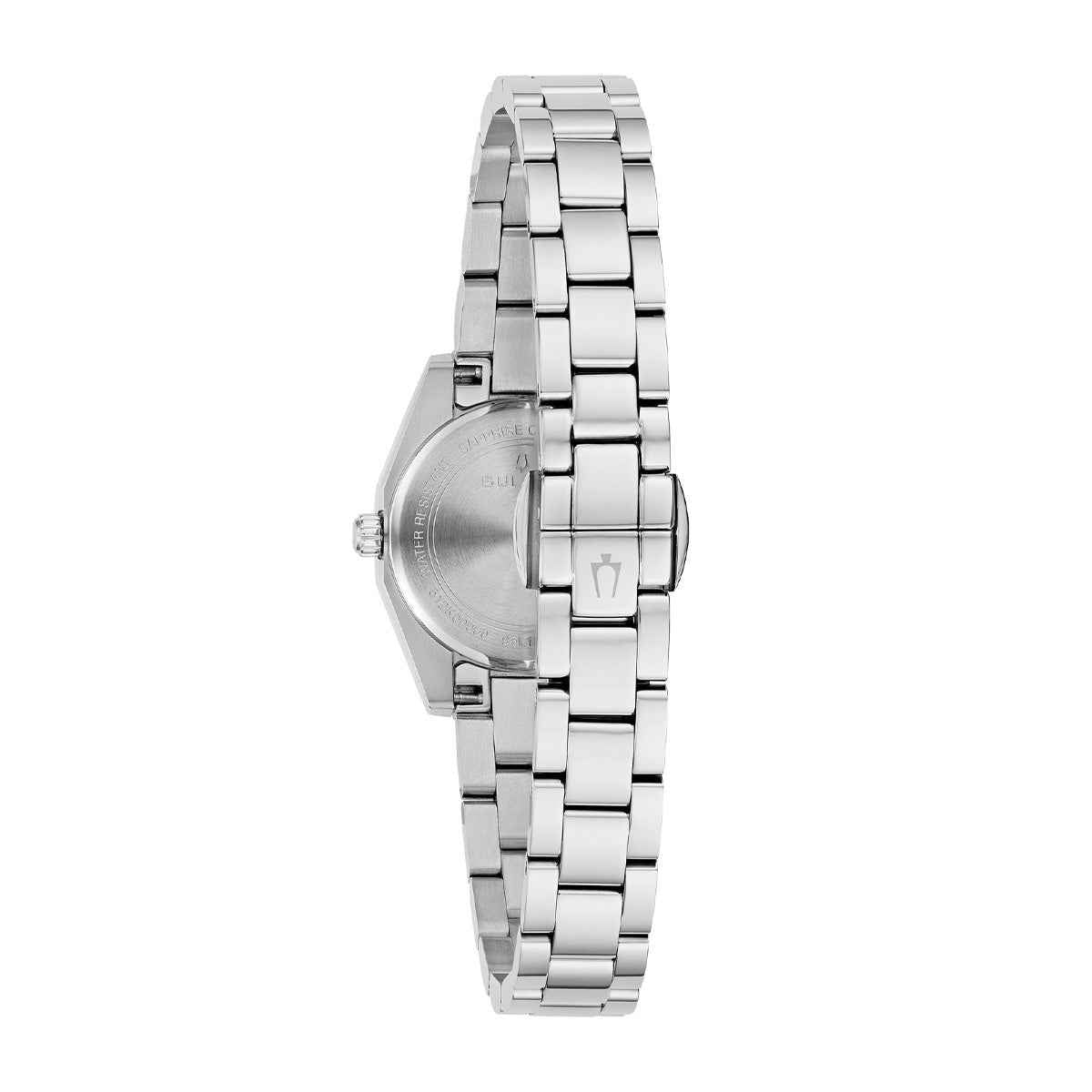 Bulova Ladies' Surveyor Quartz Stainless Steel Watch with Blue Dial