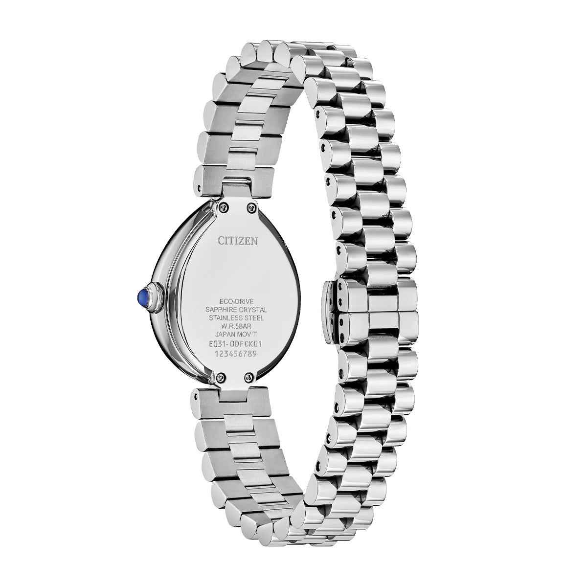 Citizen Ladies' L Rainell Eco-Drive Stainless Steel Watch with Purple Dial