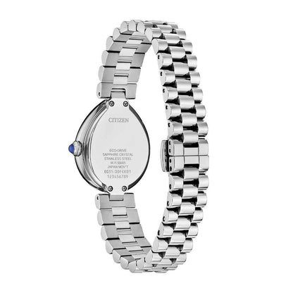Citizen Ladies' L Rainell Eco-Drive Stainless Steel Watch with Purple Dial