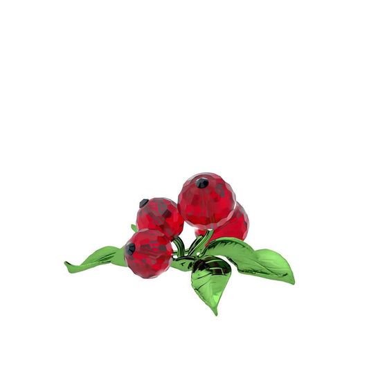 Swarovski Idyllia Red Berries Figurine front view