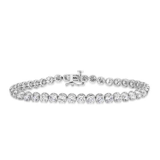 Adamante 10 ct. tw. Lab-Grown Diamond Tennis Bracelet in 10K White Gold