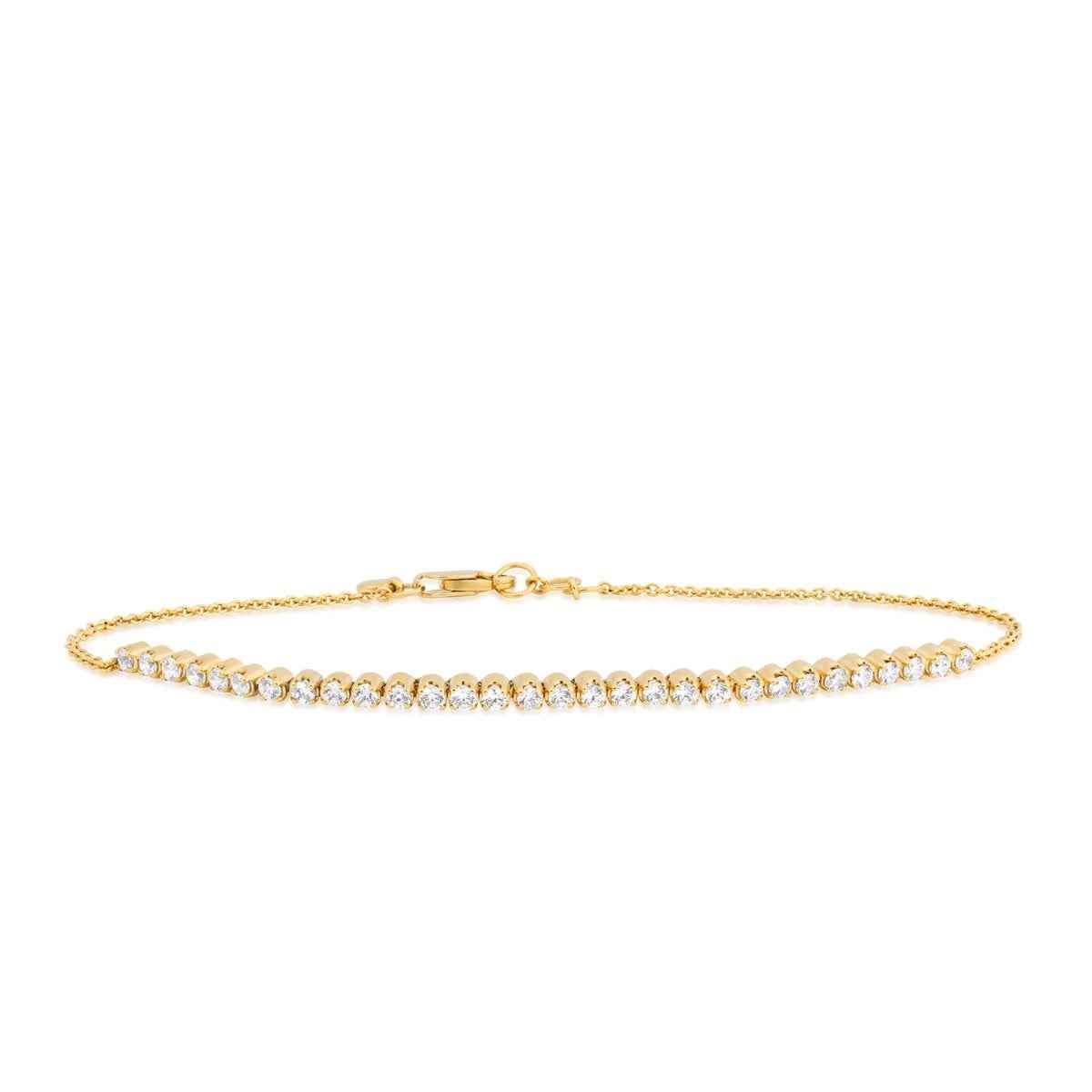 Demi Fine 3/4 ct. tw. Lab-Grown Diamond Bracelet in Vermeil