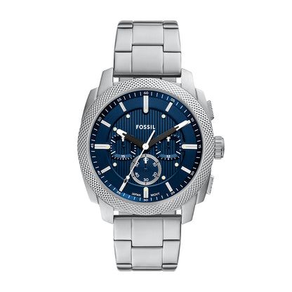 Fossil blue dial watch