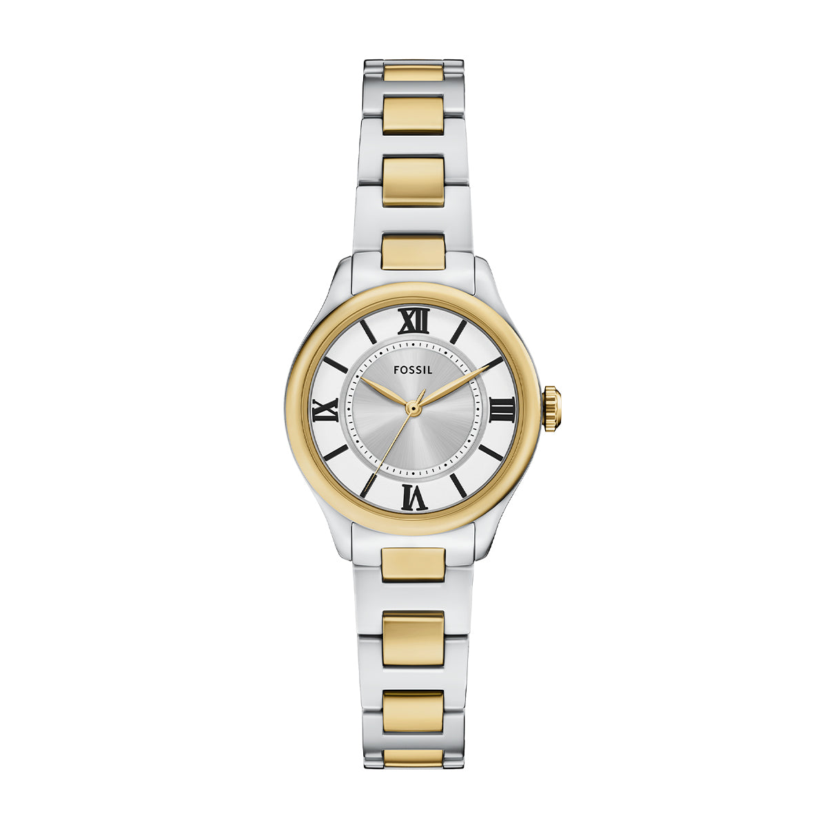 two tone ladies' Fossil watch