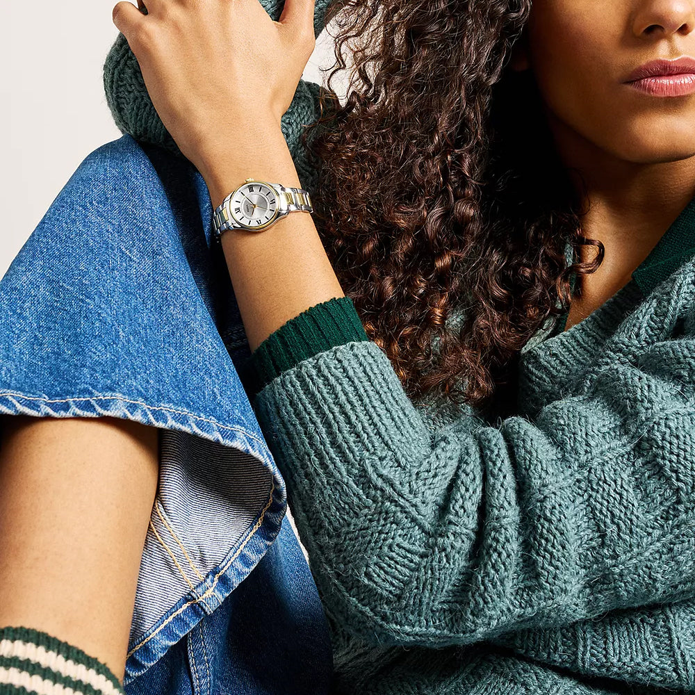 two tone ladies' Fossil watch model