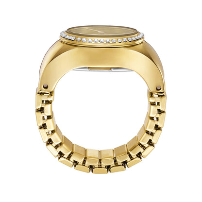 Fossil gold watch ring alt 2