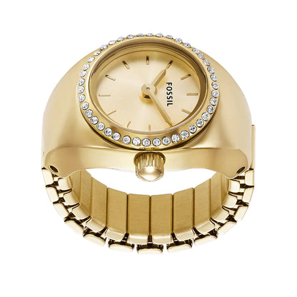 Fossil gold watch ring