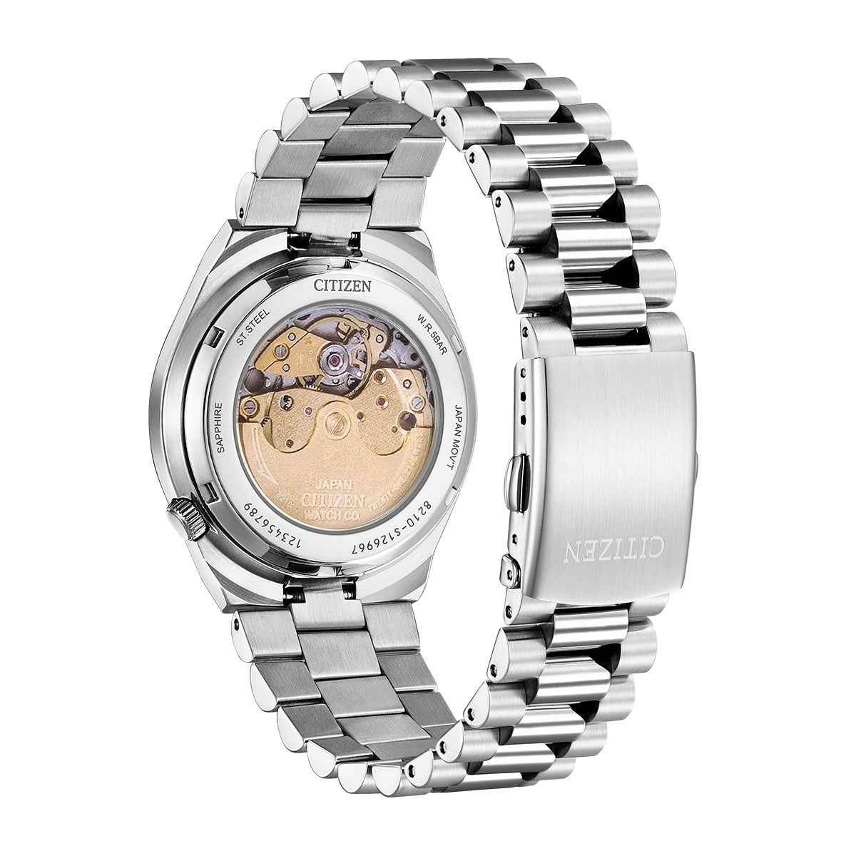 Citizen Men's Tsuyosa Automatic Stainless Steel Watch with Red Dial