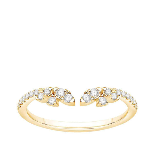 1/5 ct. tw. Diamond Open Ring Enhancer in 14K Yellow Gold