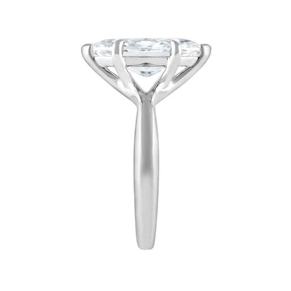 Adamante 3 ct. tw. Lab-Grown Marquise Diamond Solitaire Engagement Ring close-up detail