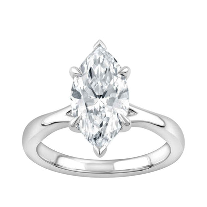 Adamante 3 ct. tw. Lab-Grown Marquise Diamond Solitaire Engagement Ring