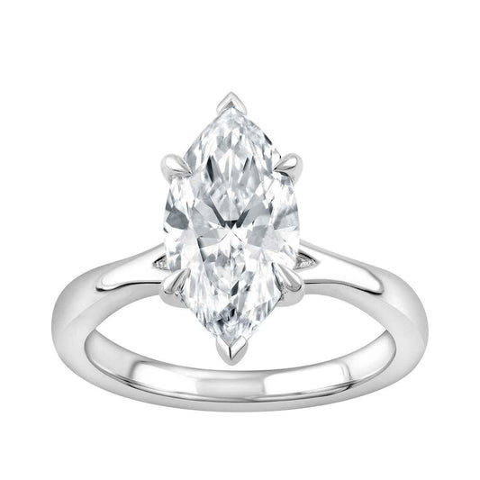 Adamante 3 ct. tw. Lab-Grown Marquise Diamond Solitaire Engagement Ring