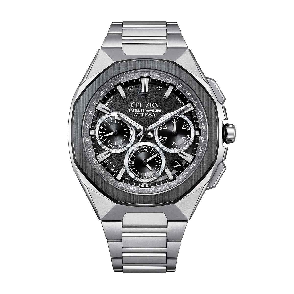 Citizen Men's Attesa Eco-Drive Titanium Watch with Black Dial (2)