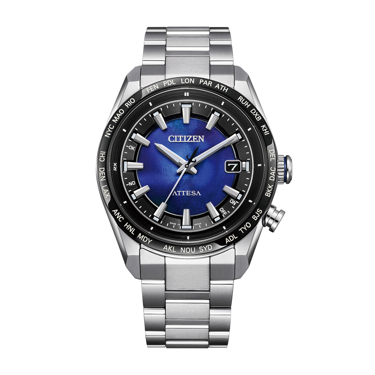 Citizen Attesa eco-drive titanium watch