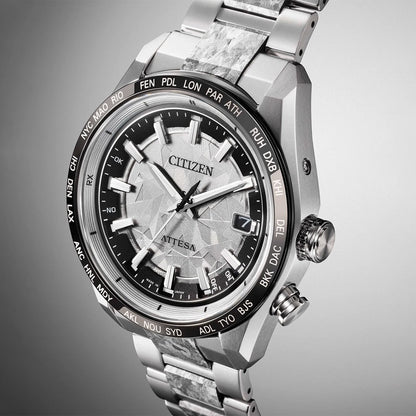Citizen Attesa titanium watch styled