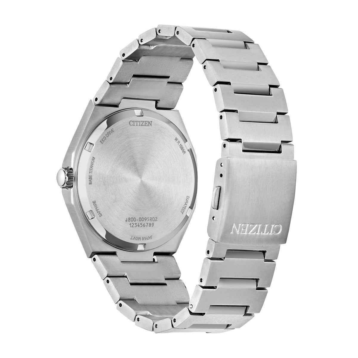 Citizen Men's Zenshin Eco-Drive Titanium Watch with Green Dial