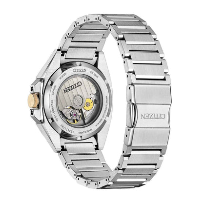 Citizen Men's Series 8 Automatic Stainless Steel Watch with Champagne Dial
