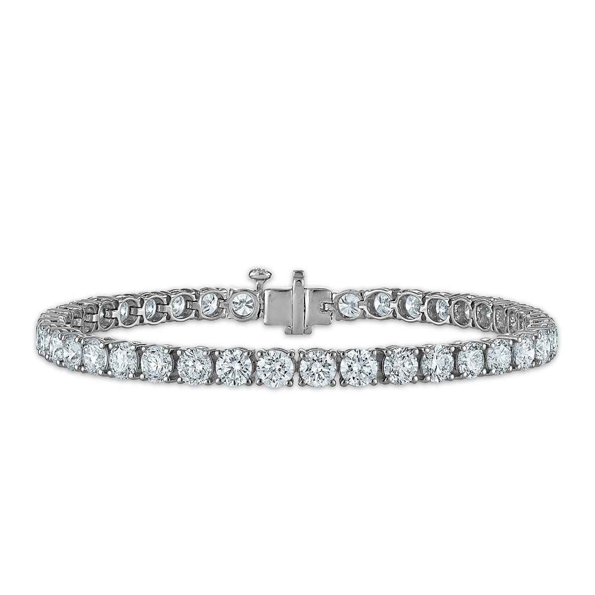 Adamante 10 ct. tw. Lab-Grown Diamond Tennis Bracelet in 14K White Gold