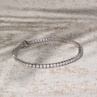 Adamante 5 ct. tw. Lab-Grown Diamond Tennis Bracelet in Sterling Silver