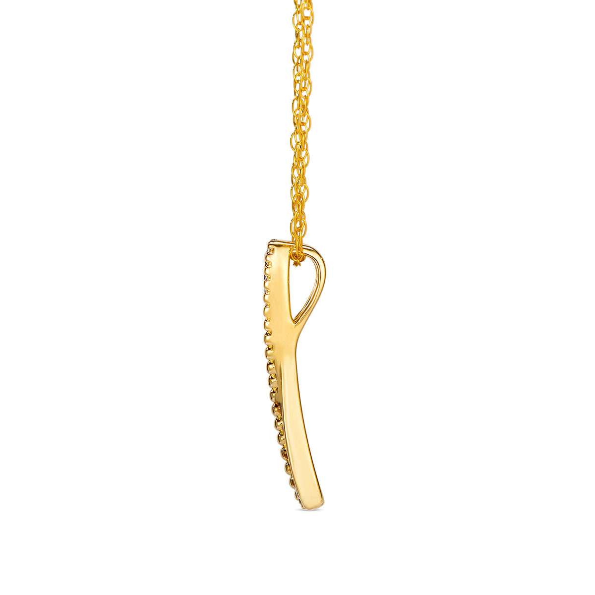 14K Honey Gold Le Vian 1/7 ct. tw. chocolate diamond twist pendant