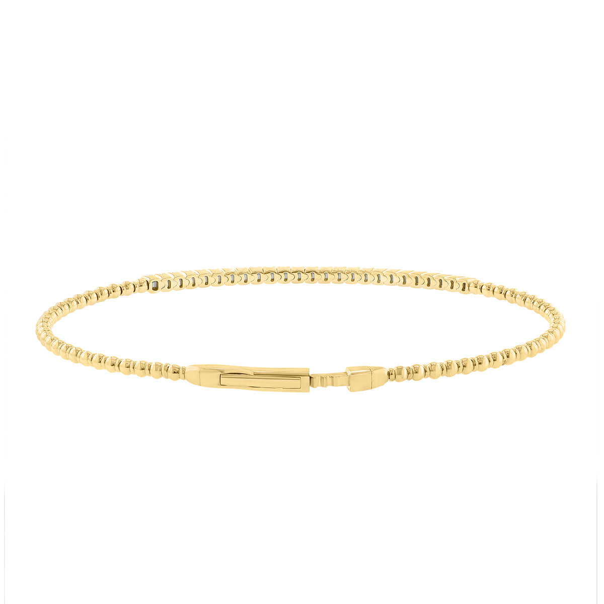 14K yellow gold 3/8 ct. diamond flexi bangle Effy bracelet