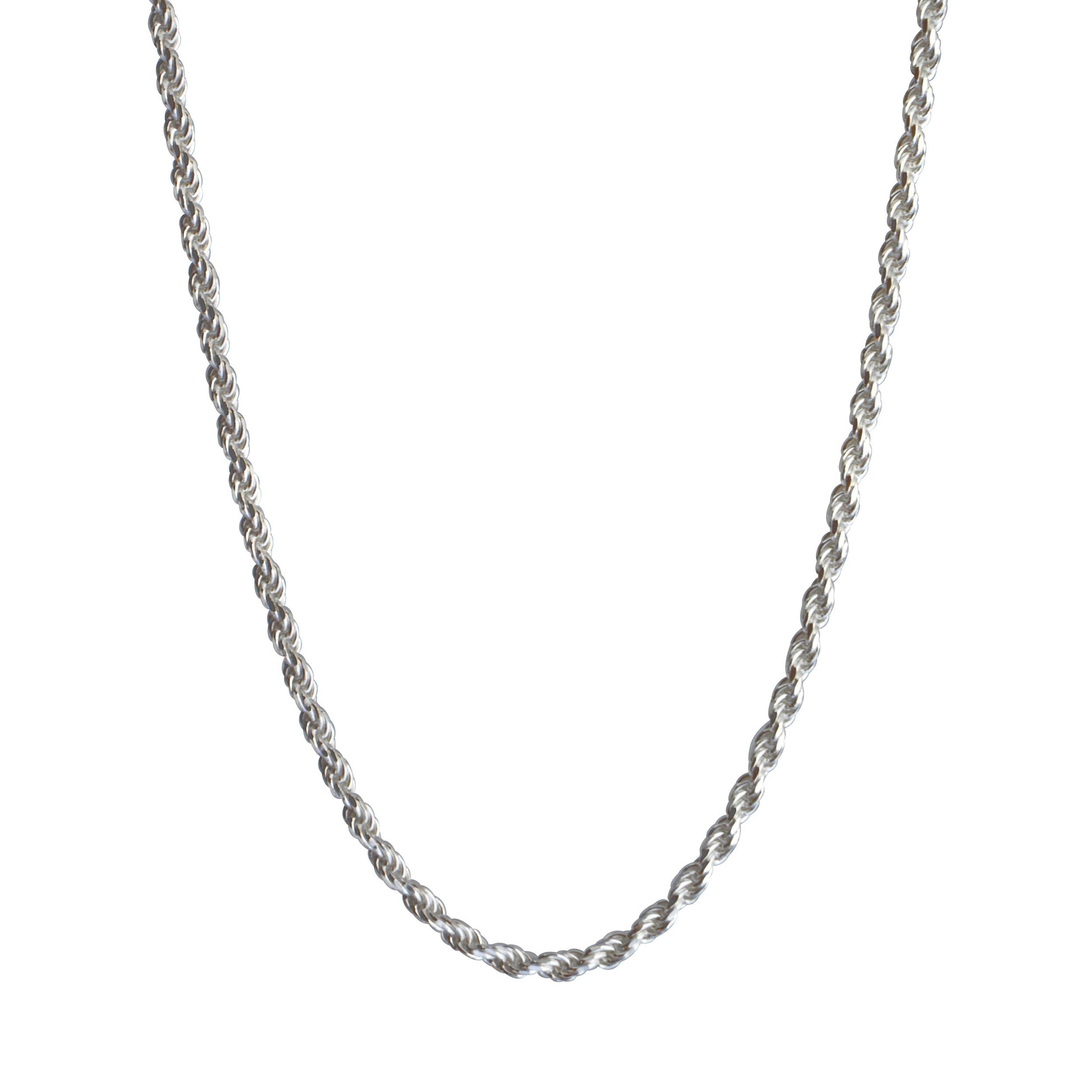 3.5MM 20-inch Rope Chain in Sterling Silver